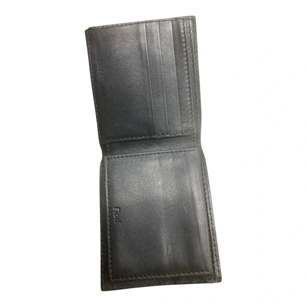 Black Leather wallet Card Holder